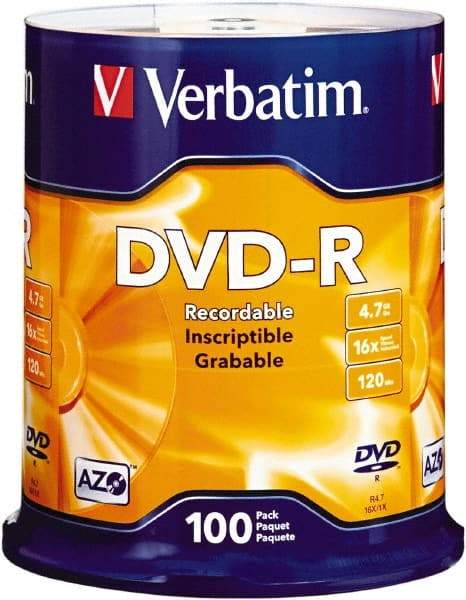 Verbatim - DVD-R Discs - Best Tool & Supply