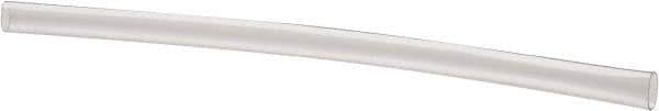 Made in USA - 6" Long, 2:1, PVC Heat Shrink Electrical Tubing - Clear - Best Tool & Supply