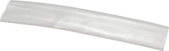 Made in USA - 6" Long, 2:1, PVC Heat Shrink Electrical Tubing - Clear - Best Tool & Supply