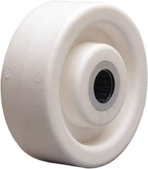 Hamilton - 4 Inch Diameter x 1-1/2 Inch Wide, Polyolefin Caster Wheel - 400 Lb. Capacity, 1-5/8 Inch Hub Length, 5/8 Inch Axle Diameter, Plain Bore Bearing - Best Tool & Supply