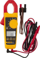 Fluke - 325, CAT IV, CAT III, Digital True RMS Clamp Meter with 1.18" Clamp On Jaws - 600 VAC/VDC, 400 AC/DC Amps, Measures Voltage, Capacitance, Continuity, Frequency, Resistance, Temperature - Best Tool & Supply