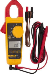 Fluke - 324, CAT IV, CAT III, Digital True RMS Clamp Meter with 1.18" Clamp On Jaws - 600 VAC/VDC, 400 AC Amps, Measures Voltage, Capacitance, Continuity, Current, Resistance, Temperature - Best Tool & Supply