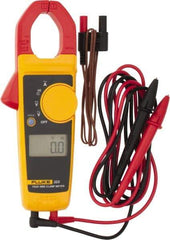 Fluke - 323, CAT IV, CAT III, Digital True RMS Clamp Meter with 1.18" Clamp On Jaws - 600 VAC/VDC, 400 AC Amps, Measures Voltage, Continuity, Current, Resistance - Best Tool & Supply