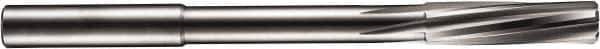 DORMER - 3mm Solid Carbide 6 Flute Chucking Reamer - Spiral Flute, 4mm Straight Shank, 17mm Flute Length, 62.5mm OAL - Best Tool & Supply