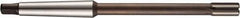 DORMER - 14mm Solid Carbide 6 Flute Chucking Reamer - Straight Flute, 1MT Morse Taper Shank, 19mm Flute Length, 189mm OAL - Best Tool & Supply