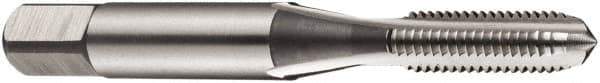 DORMER - 7/16-14 UNC, 3 Flute, Bottoming, Plug & Taper, Bright Finish, High Speed Steel Tap Set - Right Hand Cut, 75mm OAL, 2B Class of Fit, Series E108 - Best Tool & Supply