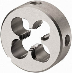 DORMER - PG29x16.00 PG Thread, High Speed Steel Round Die - 18mm Thick, Right Hand Thread, Series F190 - Exact Industrial Supply