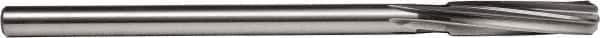 Union Butterfield - 25/64" High Speed Steel 6 Flute Chucking Reamer - Spiral Flute, 0.31" Straight Shank, 1-3/4" Flute Length, 7" OAL - Best Tool & Supply