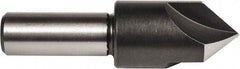 Union Butterfield - 1/4" Head Diam, 3/16" Shank Diam, 3 Flute 82° High Speed Steel Countersink - Bright Finish, 1-1/2" OAL, Single End, Straight Shank, Right Hand Cut - Best Tool & Supply