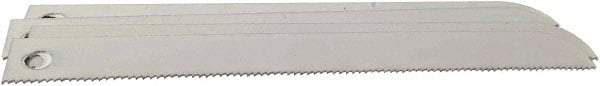 Disston - 5" Long x 1/2" Thick, Bi-Metal Reciprocating Saw Blade - Straight Profile, 18 TPI, Toothed Edge, Universal Shank - Best Tool & Supply