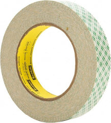 3M - 36 Yd Rubber Adhesive Double Sided Tape - 5 mil Thick, Paper Liner - Best Tool & Supply