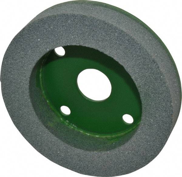 Camel Grinding Wheels - 6" Diam, 1-1/4" Hole Size, 1" Overall Thickness, 60 Grit, Type 50 Tool & Cutter Grinding Wheel - Medium Grade, Silicon Carbide, I Hardness, Vitrified Bond, 3,450 RPM - Best Tool & Supply