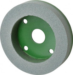 Camel Grinding Wheels - 6" Diam, 1" Hole Size, 1" Overall Thickness, 100 Grit, Type 50 Tool & Cutter Grinding Wheel - Fine Grade, Silicon Carbide, I Hardness, Vitrified Bond, 3,450 RPM - Best Tool & Supply