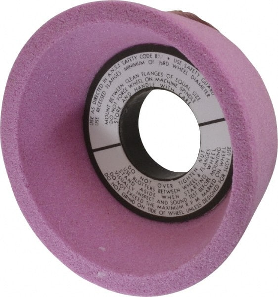 Grier Abrasives - 4" Diam, 1-1/4" Hole, 1-1/2" Thick, 80 Grit Type 11 Tool & Cutter Grinding Wheel - Best Tool & Supply