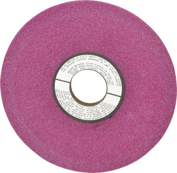 Grier Abrasives - 6" Diam, 1-1/4" Hole Size, 1/2" Overall Thickness, 60 Grit, Type 12 Tool & Cutter Grinding Wheel - Medium Grade, Aluminum Oxide, J Hardness, Vitrified Bond, 4,138 RPM - Best Tool & Supply