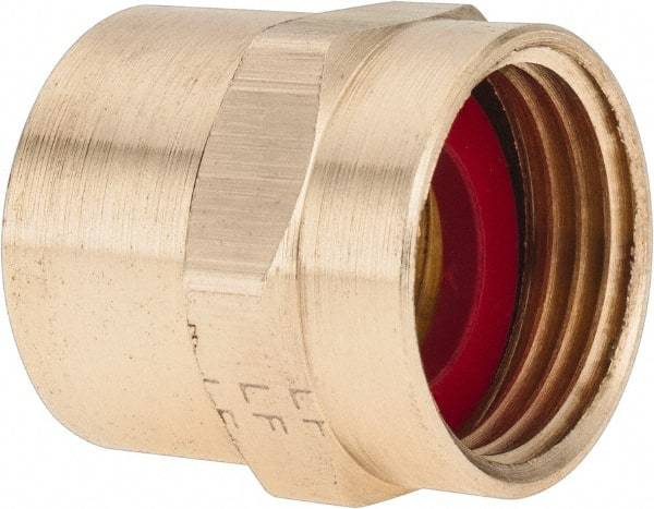 ANDERSON METALS - 3/4 FGHT & 3/4 FPT Garden Hose Female x FIP - Lead Free Brass, Female Hose to Female Pipe Connector - Best Tool & Supply