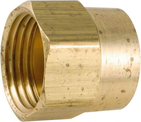 ANDERSON METALS - 3/4 FGHT & 1/2 FPT Garden Hose Female x FIP - Lead Free Brass, Female Hose to Female Pipe Connector - Best Tool & Supply