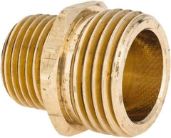 ANDERSON METALS - 3/4 MGHT & 1/2 MPT Garden Hose Male x MIP - Lead Free Brass, Male Hose to Male Pipe Connector - Best Tool & Supply