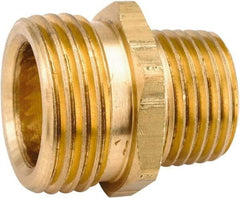 ANDERSON METALS - 3/4 MGHT & 3/8 MPT Garden Hose Male x MIP - Lead Free Brass, Male Hose to Male Pipe Connector - Best Tool & Supply