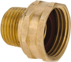 ANDERSON METALS - 3/4 FGHT & 1/2 MPT Garden Hose Female x MIP Swivel - Lead Free Brass, Female Hose to Male Pipe Swivel Connector - Best Tool & Supply