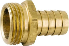 ANDERSON METALS - 3/4 GHT Garden Hose Barb x Male - Lead Free Brass, Male Hose to Barb Connector - Best Tool & Supply