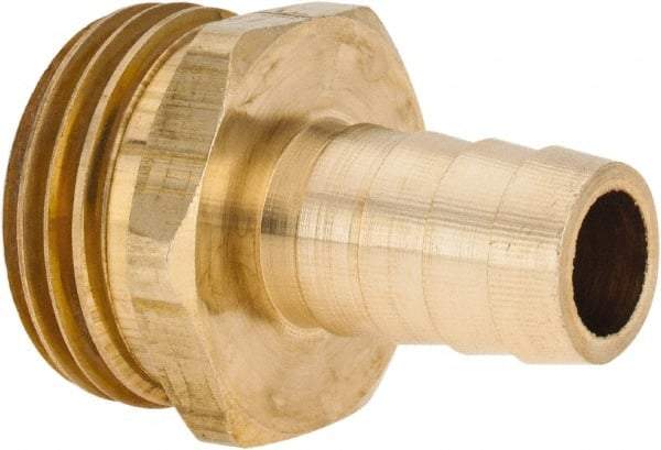 ANDERSON METALS - 3/4 GHT Garden Hose Barb x Male - Lead Free Brass, Male Hose to Barb Connector - Best Tool & Supply