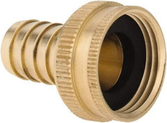 ANDERSON METALS - 3/4 GHT Garden Hose Barb x Female Swivel - Lead Free Brass, Female Hose to Barb Connector - Best Tool & Supply