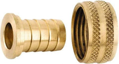 ANDERSON METALS - 3/4 GHT Garden Hose Barb x Female Swivel - Lead Free Brass, Female Hose to Barb Connector - Best Tool & Supply