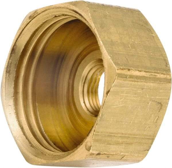 ANDERSON METALS - 3/4 FGHT & 1/8 FPT Garden Hose Female x FIP - Lead Free Brass, Female Hose to Female Pipe Connector - Best Tool & Supply