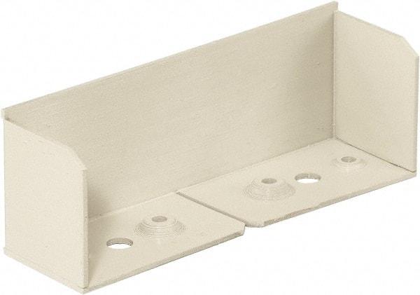 Hubbell Wiring Device-Kellems - 4.59 Inch Long x 1.31 Inch Wide x 1.64 Inch High, Rectangular Raceway Fitting - Ivory, For Use with HBL4750 Series Raceways - Best Tool & Supply