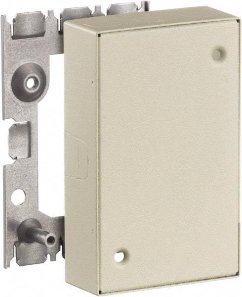 Hubbell Wiring Device-Kellems - 2.82 Inch Long x 1.13 Inch Wide x 4.54 Inch High, Rectangular Raceway Box - Ivory, For Use with HBL500 Series Raceways and HBL750 Series Raceways - Best Tool & Supply