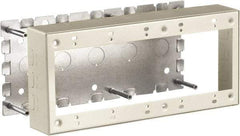 Hubbell Wiring Device-Kellems - 10.01 Inch Long x 1-3/4 Inch Wide x 4.54 Inch High, Rectangular Raceway Box - Ivory, For Use with HBL500 Series Raceways and HBL750 Series Raceways - Best Tool & Supply