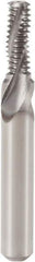 Seco - M12x1.75 Metric Coarse, 0.37" Cutting Diam, 3 Flute, Solid Carbide Helical Flute Thread Mill - Internal Thread, 1" LOC, 3.11" OAL, 12mm Shank Diam - Best Tool & Supply