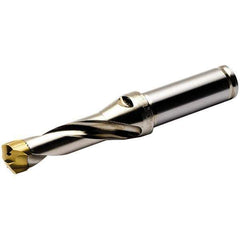 Seco - 9.5 to 9.99mm Diam, 1.18" Max Depth, 5/8" Shank Diam, Replaceable Tip Drill - SD100 Insert - Best Tool & Supply