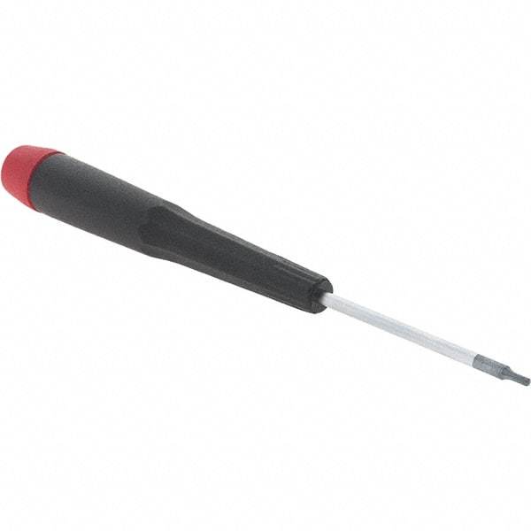 Wiha - 0.05" Precision Miniature Hex Driver - 1-9/16" Bade Length, Tapered Handle, 4-3/4" OAL - Best Tool & Supply