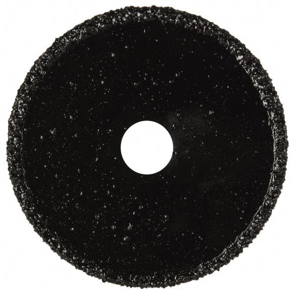 Disston - 2-1/2" Diam, 7/16" Arbor Hole Diam, Wet & Dry Cut Saw Blade - Tungsten Carbide-Tipped, Smooth Action, Standard Round Arbor - Best Tool & Supply