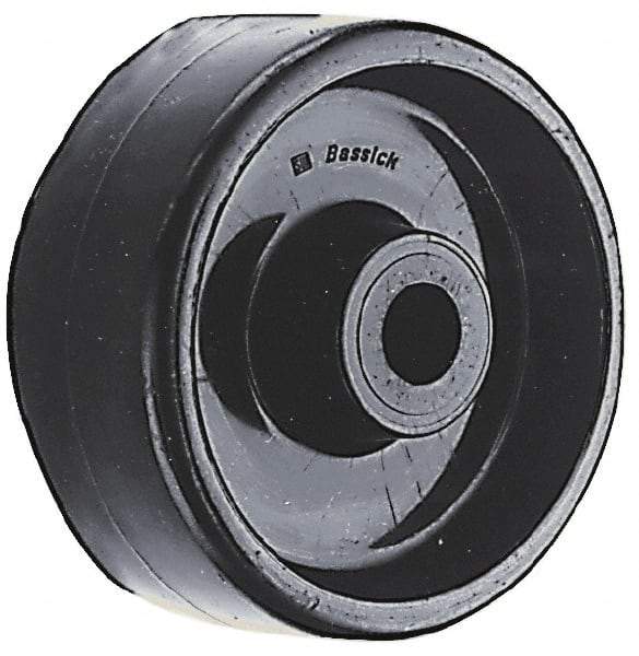 Albion - 2 Inch Diameter x 13/16 Inch Wide, Polyolefin Caster Wheel - 90 Lb. Capacity, 63/64 Inch Hub Length, 1/4 Inch Axle Diameter, Plain Bearing - Best Tool & Supply