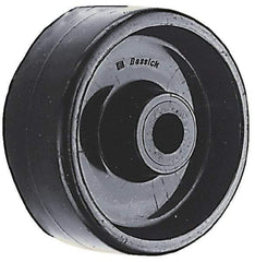 Albion - 2 Inch Diameter x 13/16 Inch Wide, Polyolefin Caster Wheel - 90 Lb. Capacity, 63/64 Inch Hub Length, 1/4 Inch Axle Diameter, Plain Bearing - Best Tool & Supply