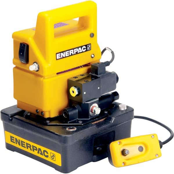 Enerpac - Power Hydraulic Pumps & Jacks Type: Electric Pressure Rating (psi): 10000 - Best Tool & Supply