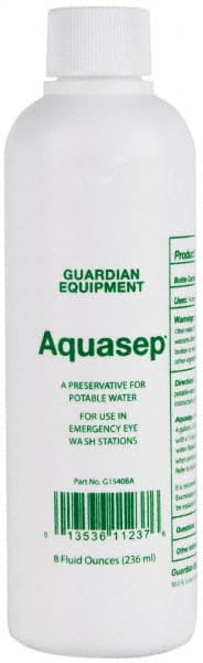 Guardian - Portable Eye Wash Station Accessories Type: Water Preservative Bottle Station Compatibility: Portable Eyewash Stations - Best Tool & Supply