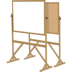 Ghent - Whiteboards & Magnetic Dry Erase Boards Type: Reversible Dry Erase/Corkboard Height (Inch): 71-3/4 - Best Tool & Supply