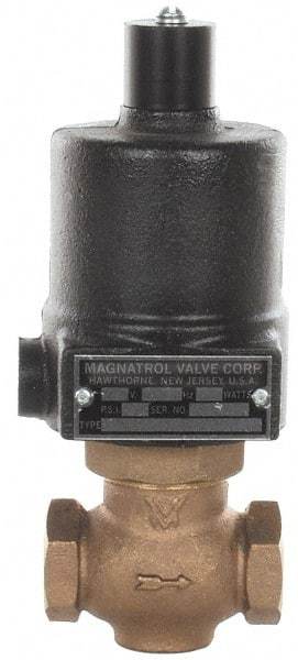 Magnatrol Valve - 3/4" Port, 2 Way, Solenoid Valve - Normally Open - Best Tool & Supply