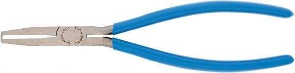 Channellock - 8" OAL, End Cutting Pliers - 1-3/16" Jaw Length x 17/32" Jaw Width, Plastic Dipped Handle - Best Tool & Supply