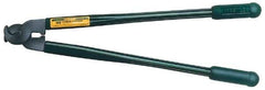 Greenlee - 28" OAL, 7/16" Capacity, Cable Cutter - Rubber Handle - Best Tool & Supply