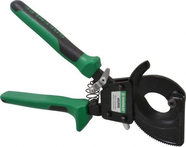 Greenlee - 10" OAL, 1-3/8" Capacity, Cable Cutter - Molded Plastic Handle - Best Tool & Supply