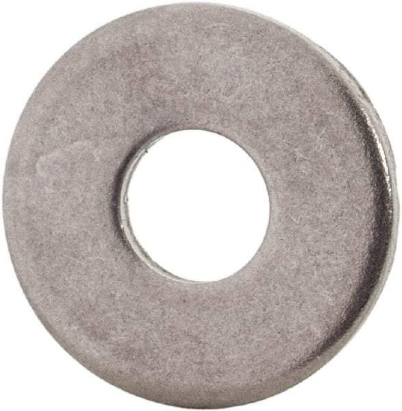 Value Collection - M4 Screw, Grade 316 Stainless Steel Fender Flat Washer - 4.3mm ID x 12mm OD, Plain Finish - Best Tool & Supply