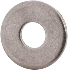 Value Collection - M4 Screw, Grade 316 Stainless Steel Fender Flat Washer - 4.3mm ID x 12mm OD, Plain Finish - Best Tool & Supply