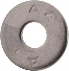 Value Collection - M6 Screw, Grade 316 Stainless Steel Fender Flat Washer - 6.4mm ID x 18mm OD, Plain Finish - Best Tool & Supply