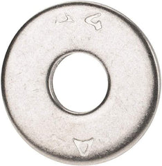 Value Collection - M8 Screw, Grade 316 Stainless Steel Fender Flat Washer - 8.4mm ID x 24mm OD, Plain Finish - Best Tool & Supply