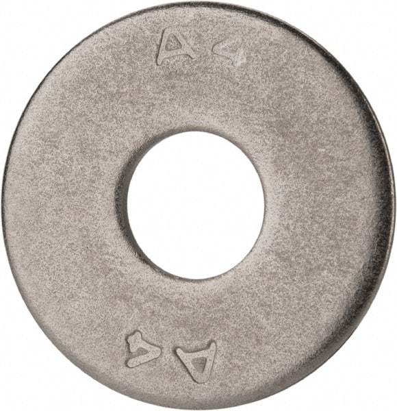 Value Collection - M12 Screw, Grade 316 Stainless Steel Fender Flat Washer - 13mm ID x 37mm OD, Plain Finish - Best Tool & Supply